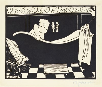 The Bath by Felix Edouard Vallotton